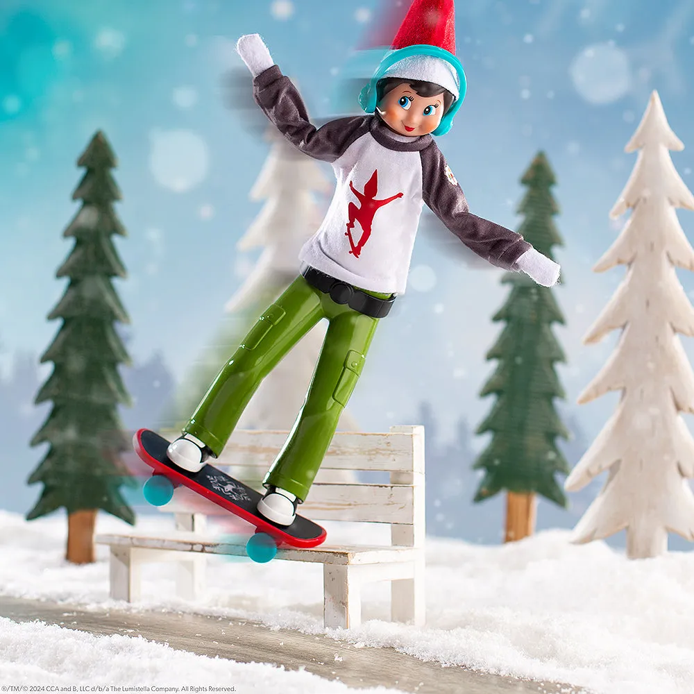 MagiFreez® Holly Jolly Ollie Skateboard Set