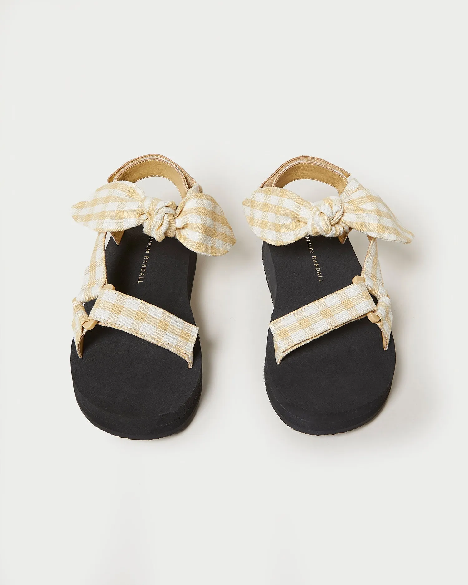 Maisie Sporty Sandal Hay Gingham