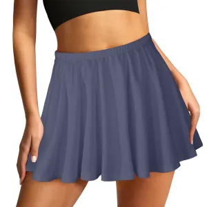 Martinique Skater Skirt All Over Print Skater Skirt (Model D69)