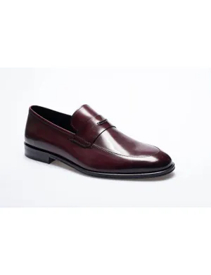 Men Burgundy   Genuine Leather  Classic Shoes