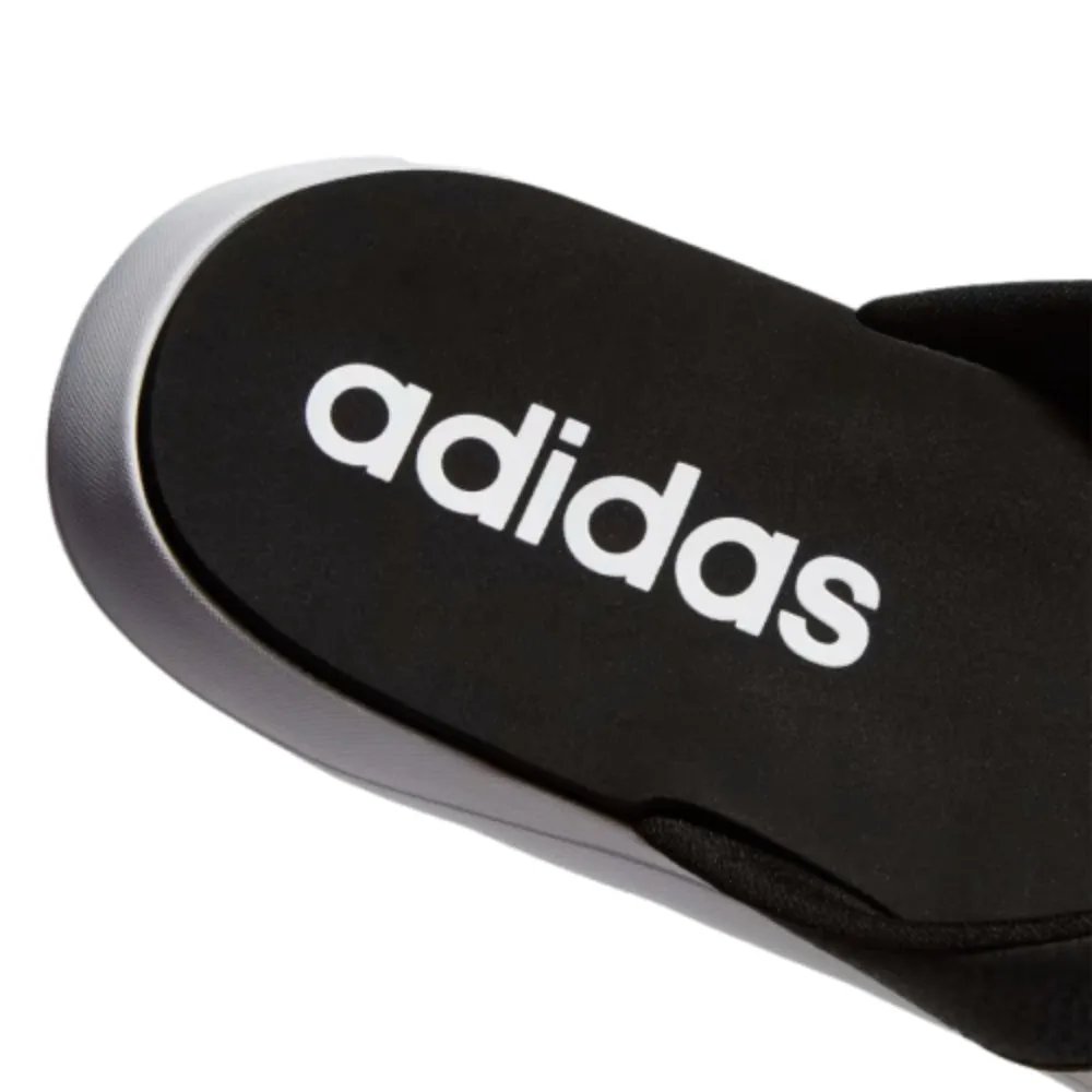 Men's Comfort Flip-Flops Slipper (Core Black/Cloud White/Core Black)