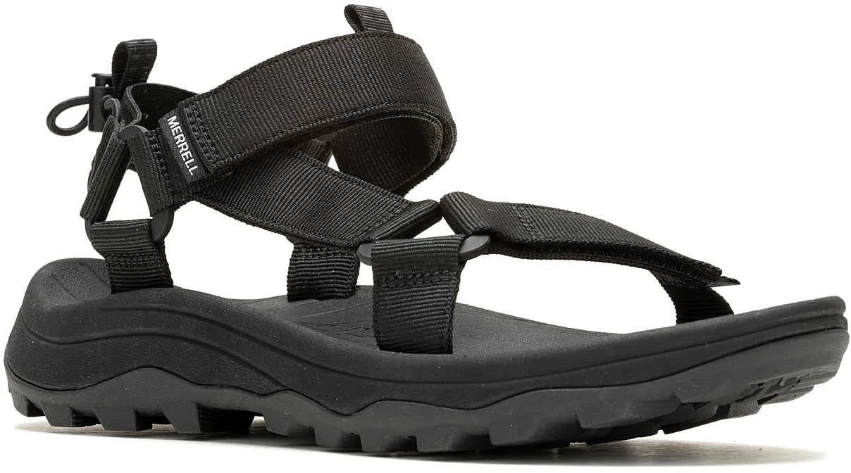 Merrell Speed Fusion Web Sport Mens Walking Sandals - Black