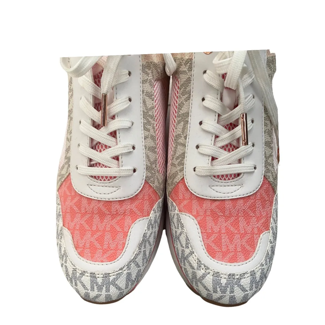 MICHAEL KORS Wilma Trainers Runners Sneakers Pink SIZE 41