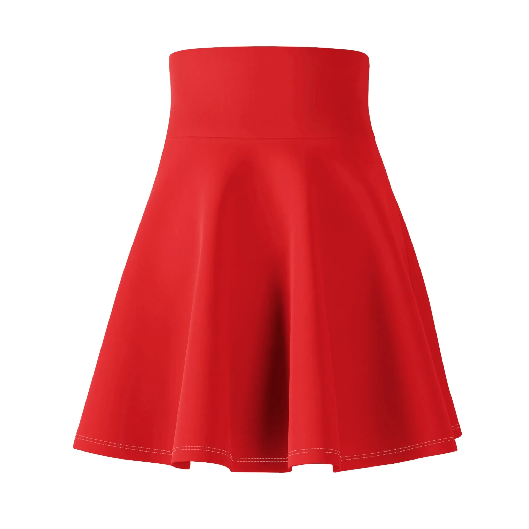 Mickey Red Women's Skater Skirt