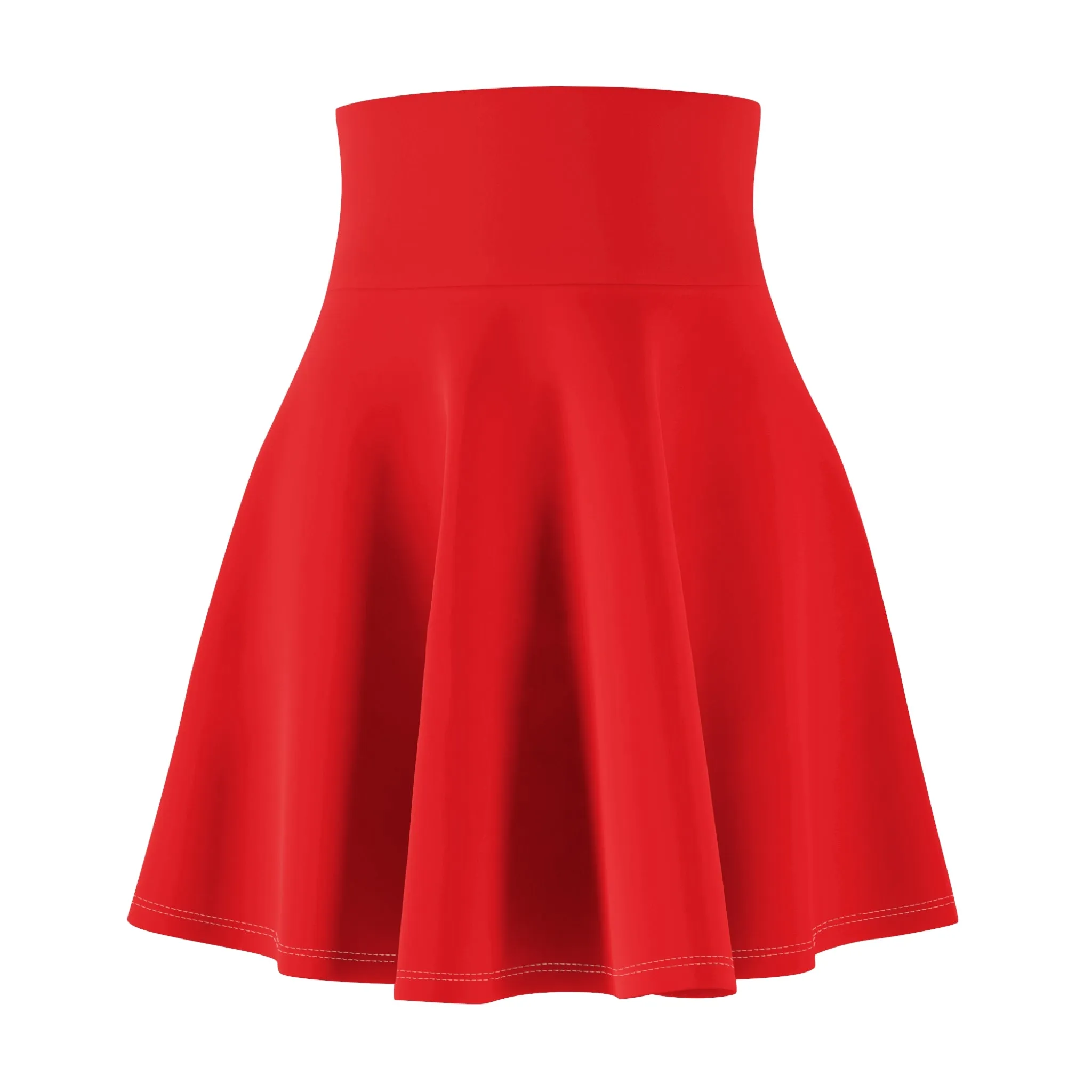 Mickey Red Women's Skater Skirt