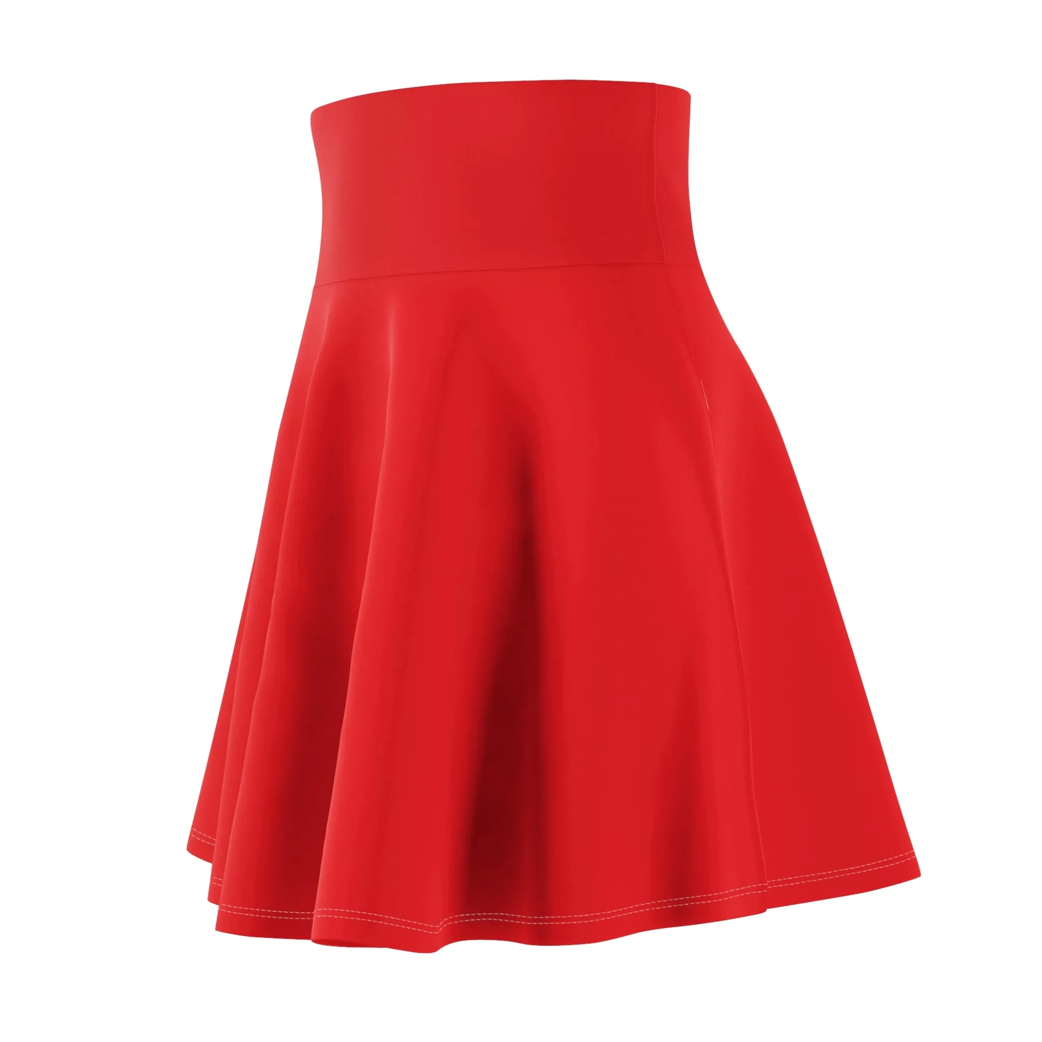 Mickey Red Women's Skater Skirt