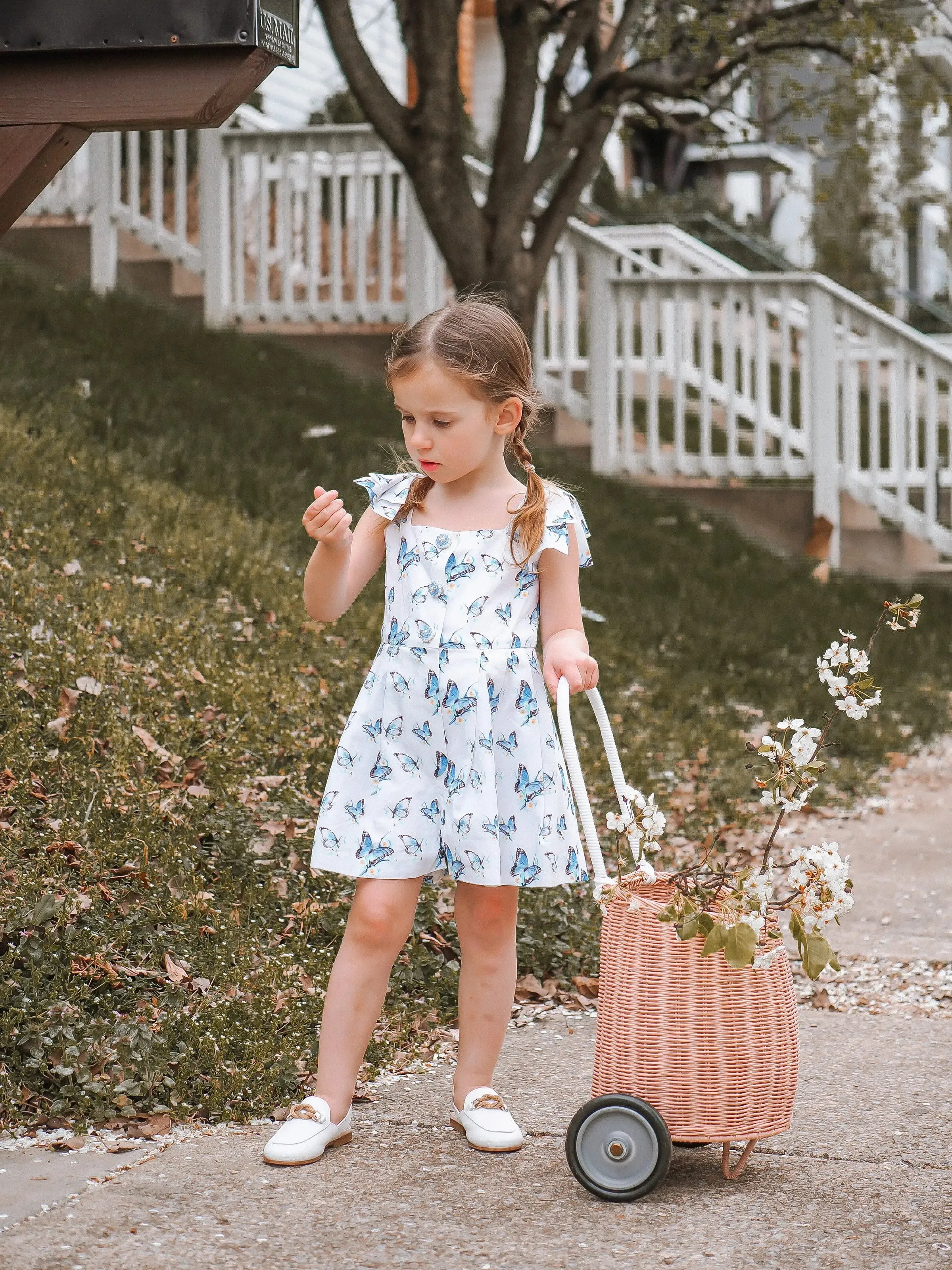 Mila- White Leather Slingback Loafer Shoes