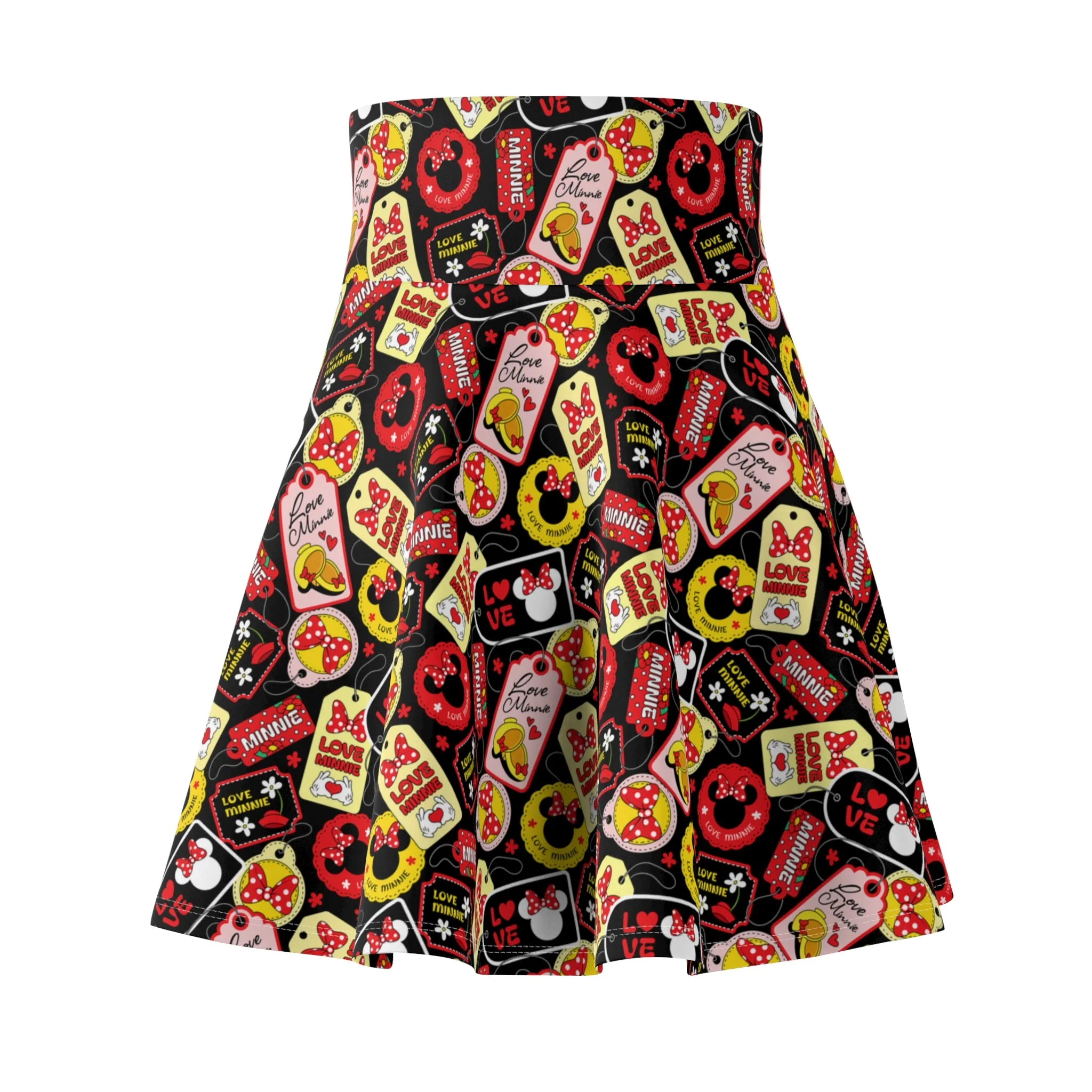 Minnie Tags Women's Skater Skirt