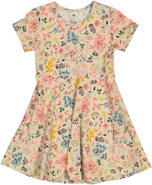 MN31-320-Mini Flowers - Skater Dress