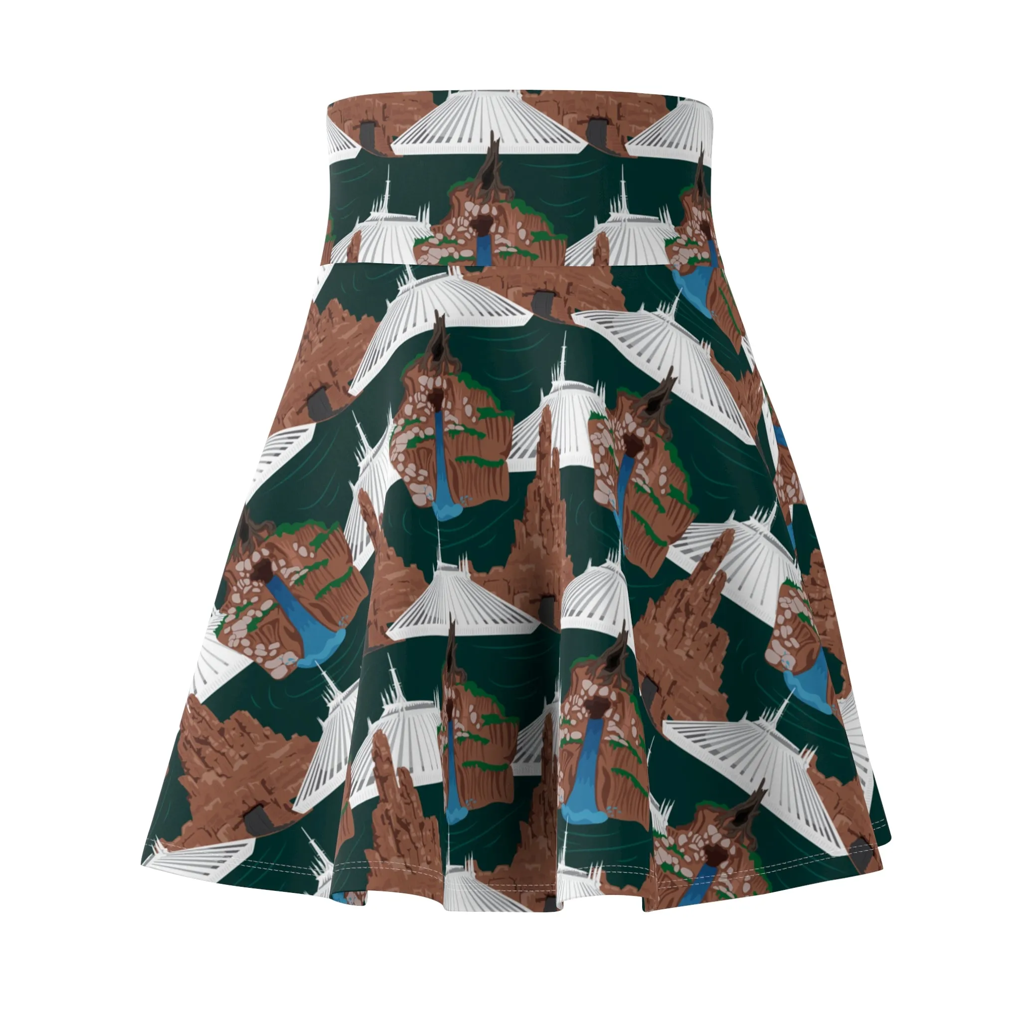 Mountains Are Calling Women's Skater Skirt