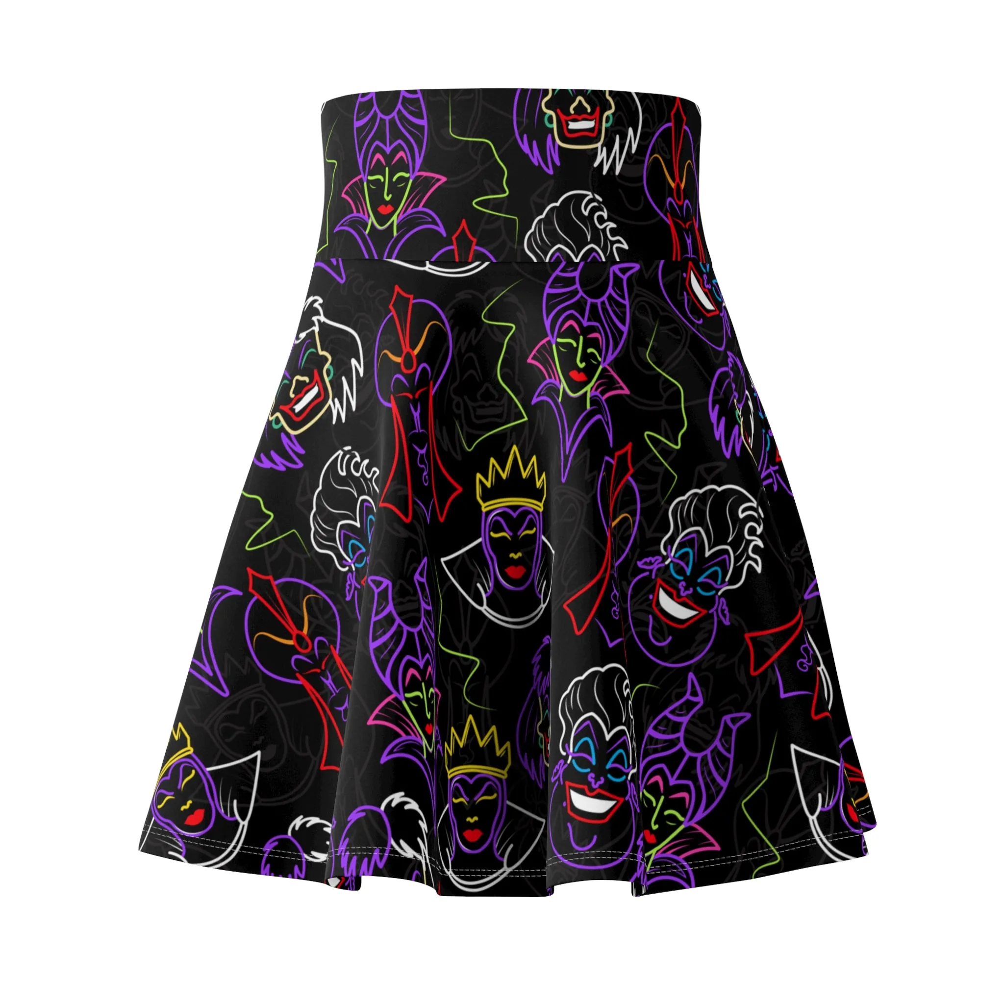 Neon Villains Women's Skater Skirt