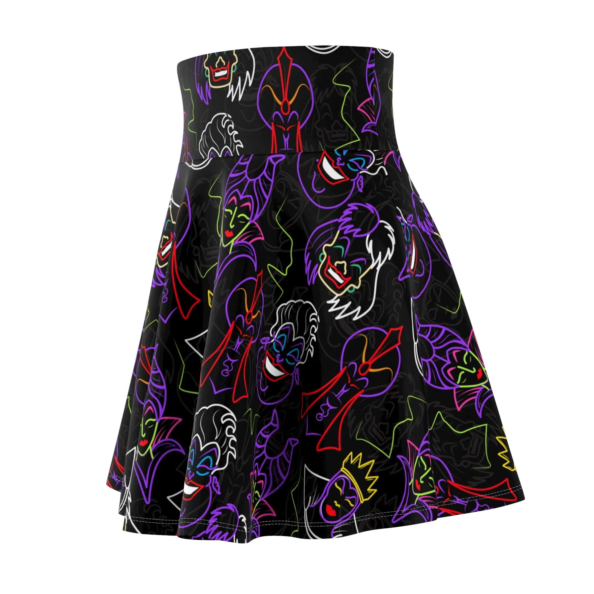 Neon Villains Women's Skater Skirt