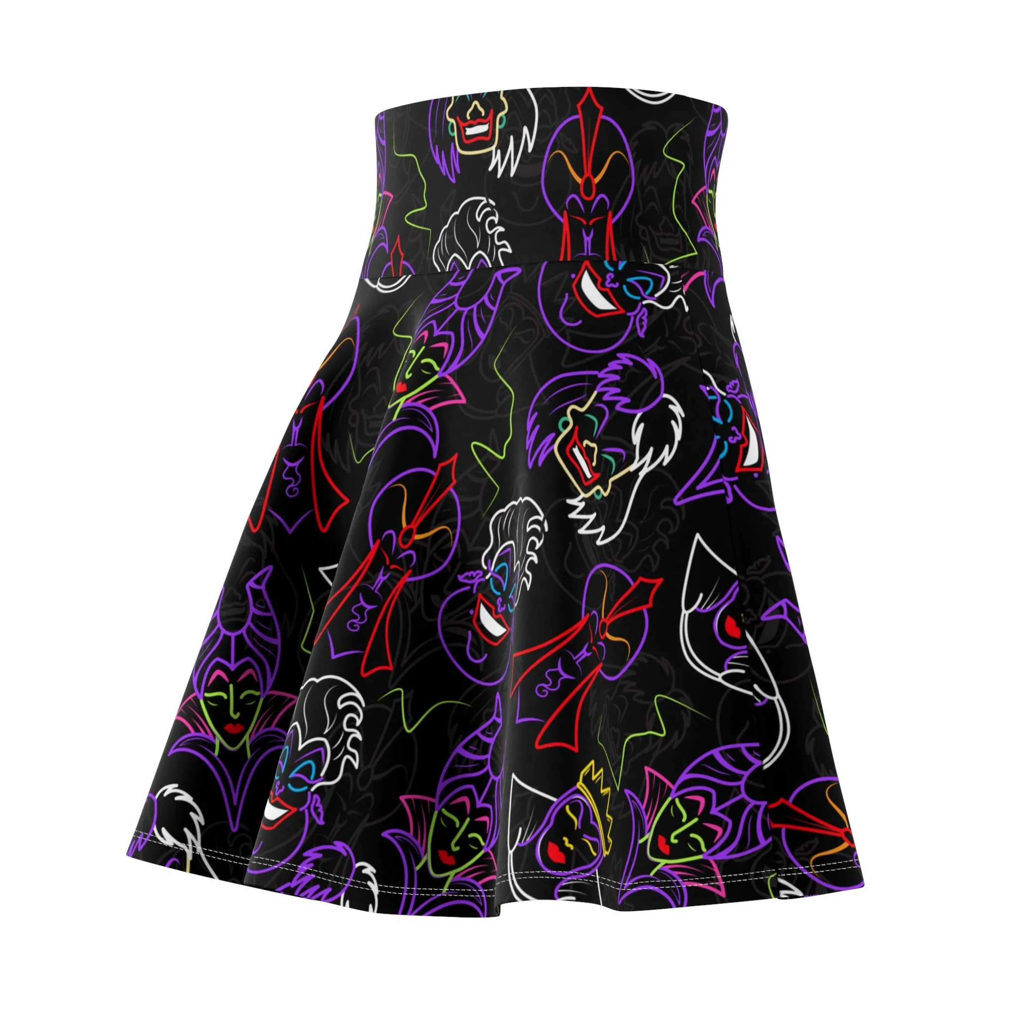 Neon Villains Women's Skater Skirt