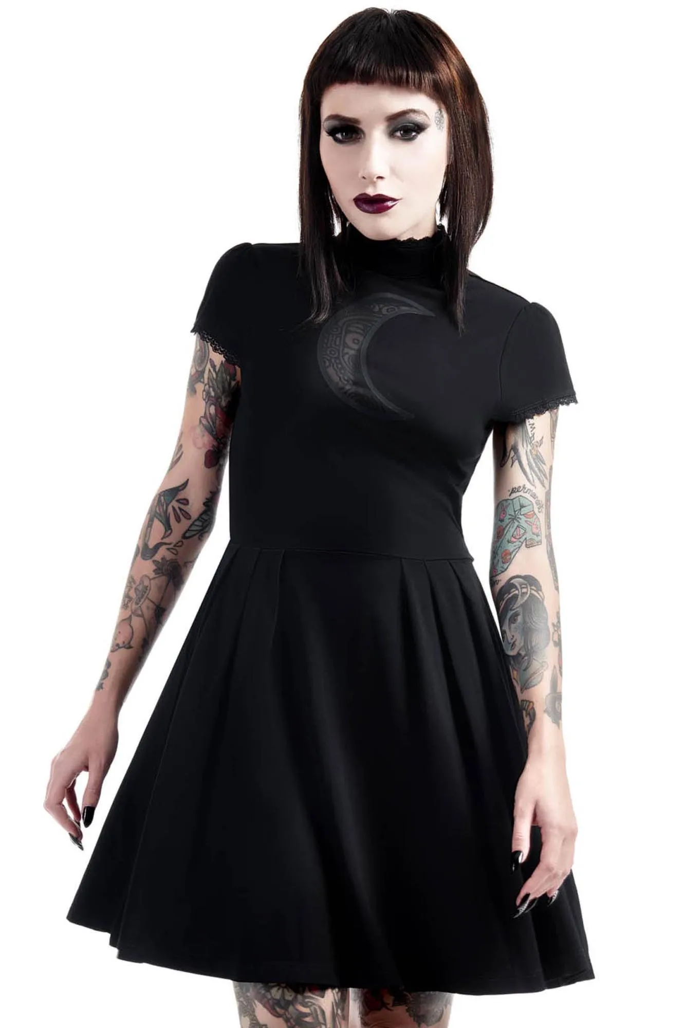 Neverafter Nytes Skater Dress [B] - Resurrect