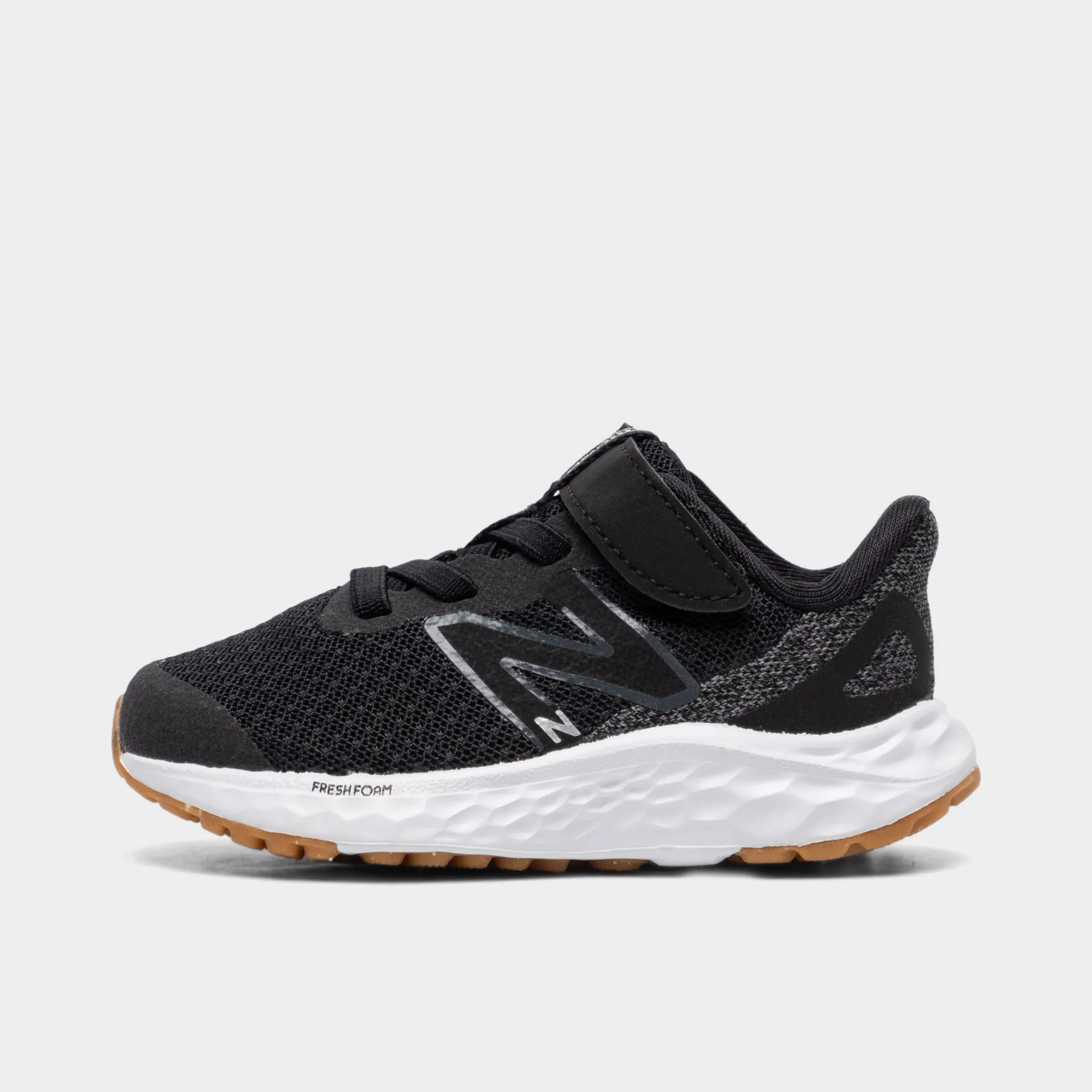 New Balance Infants' Fresh Foam Arishi v4 Black / White