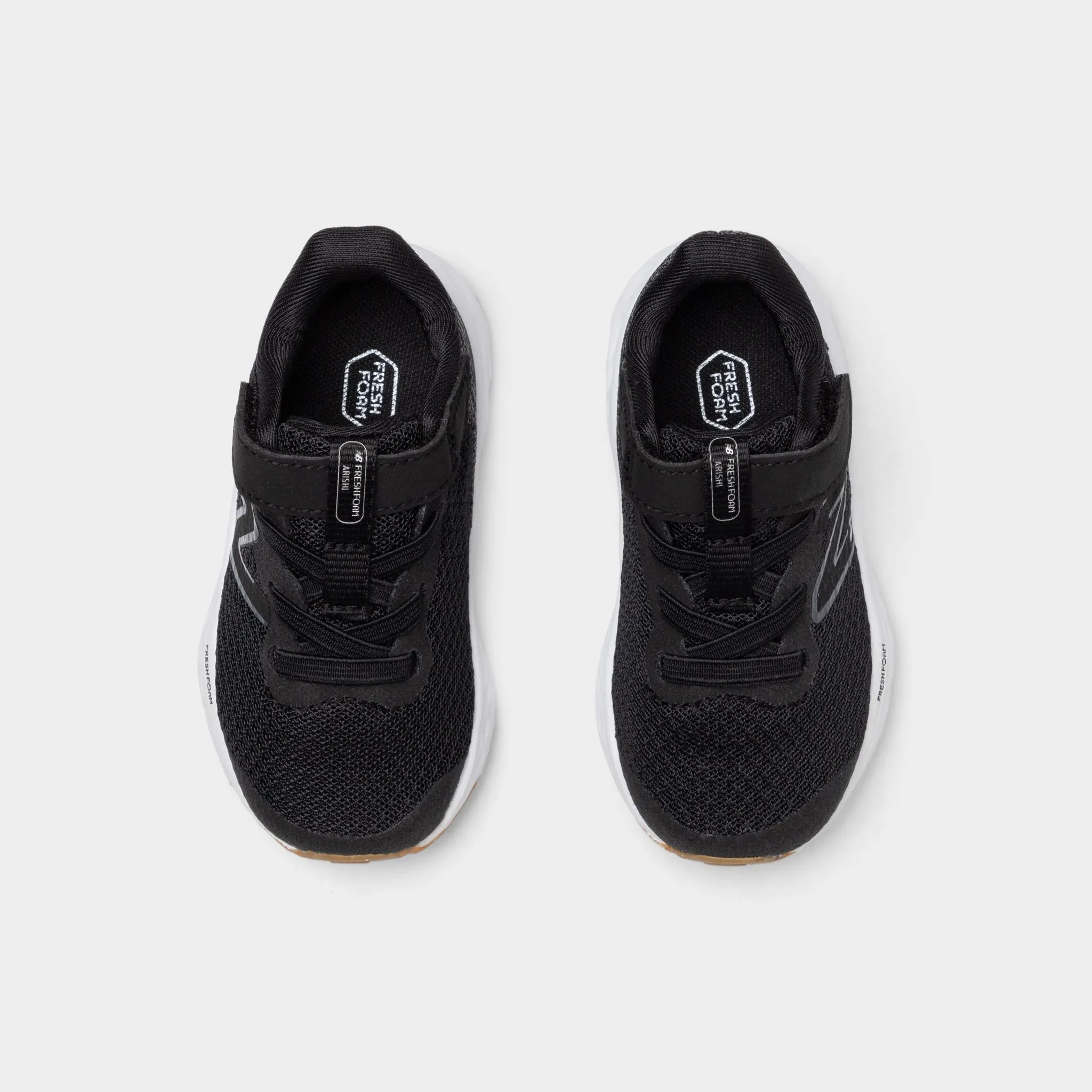 New Balance Infants' Fresh Foam Arishi v4 Black / White