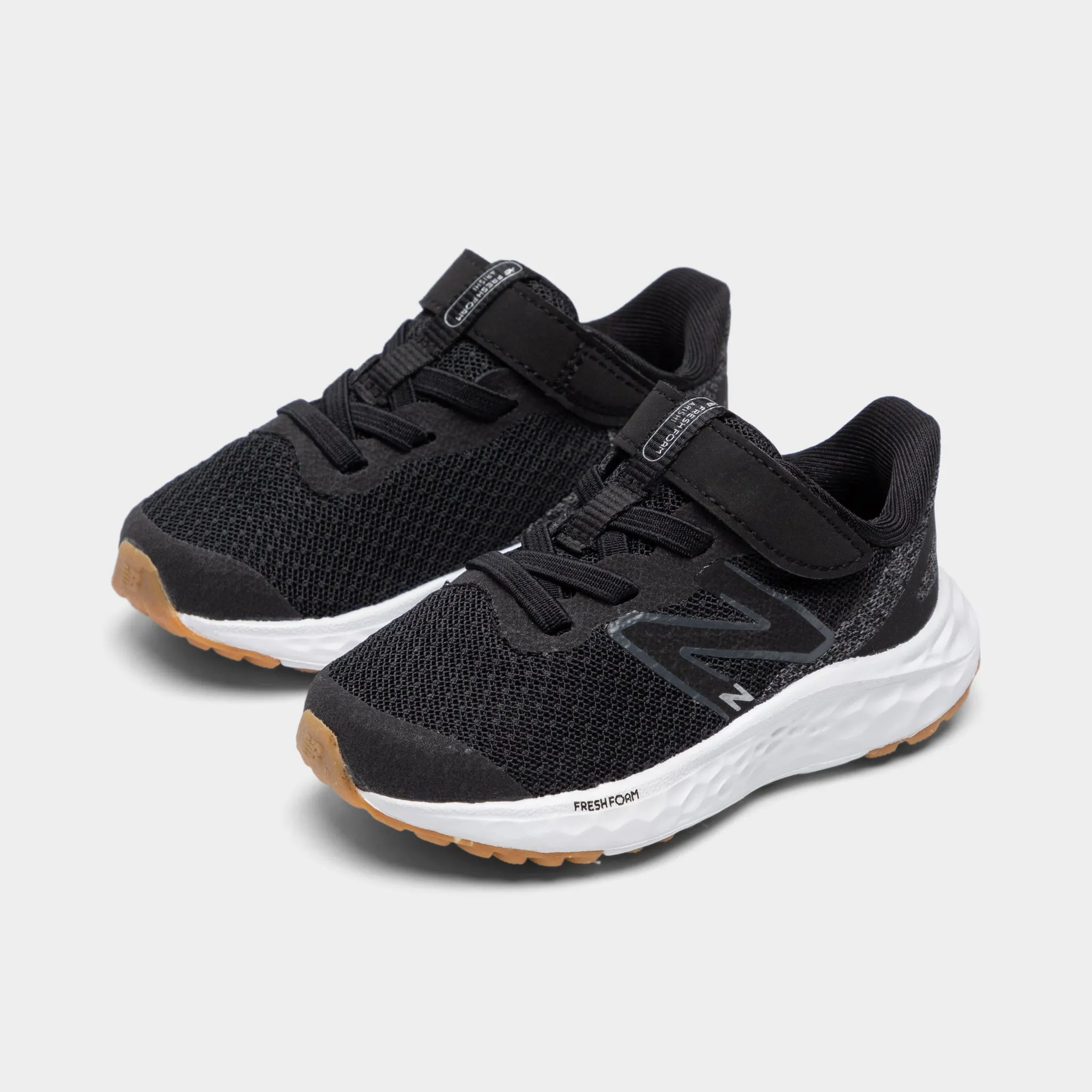 New Balance Infants' Fresh Foam Arishi v4 Black / White