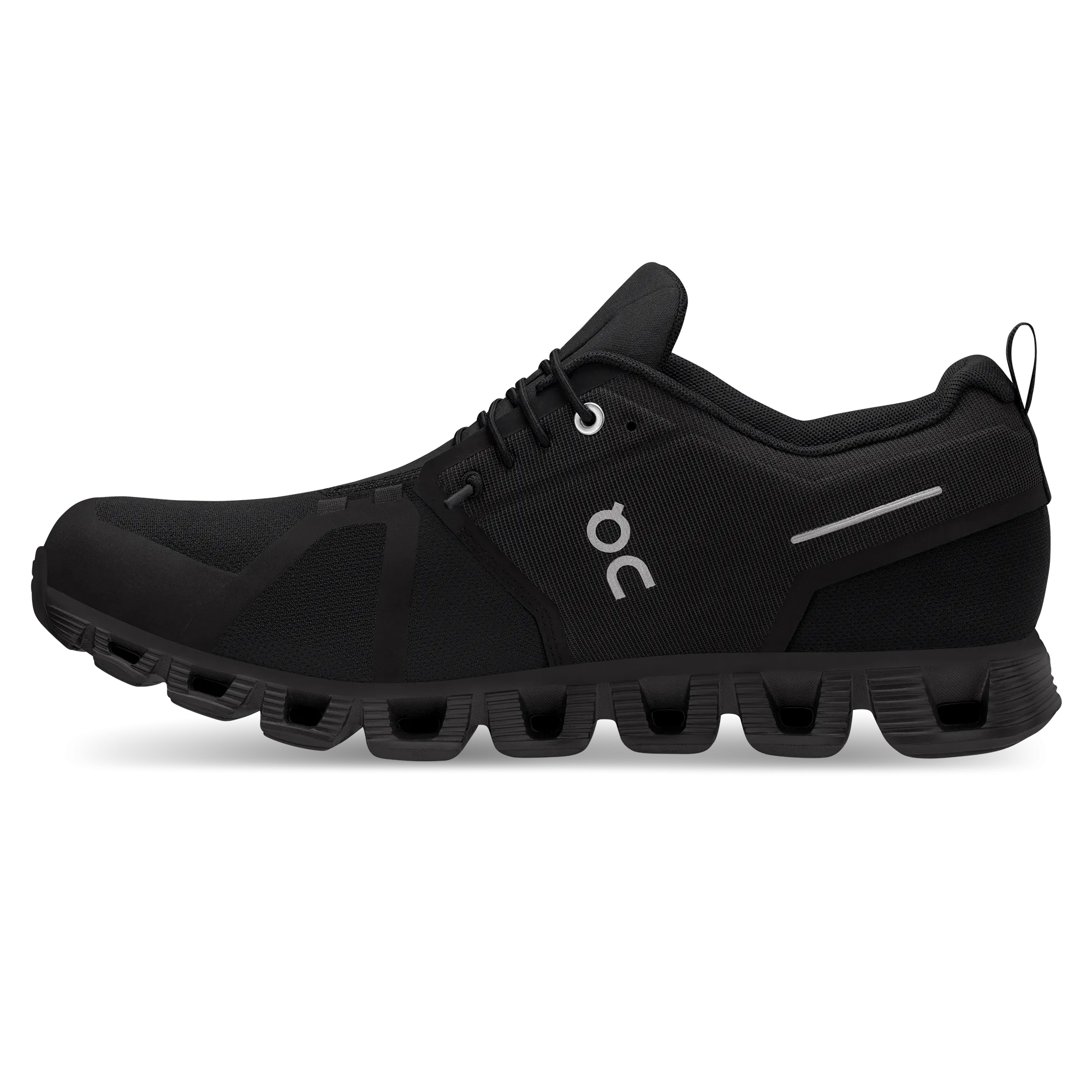 On Running Men's Cloud 5 Waterproof Shoe in All Black