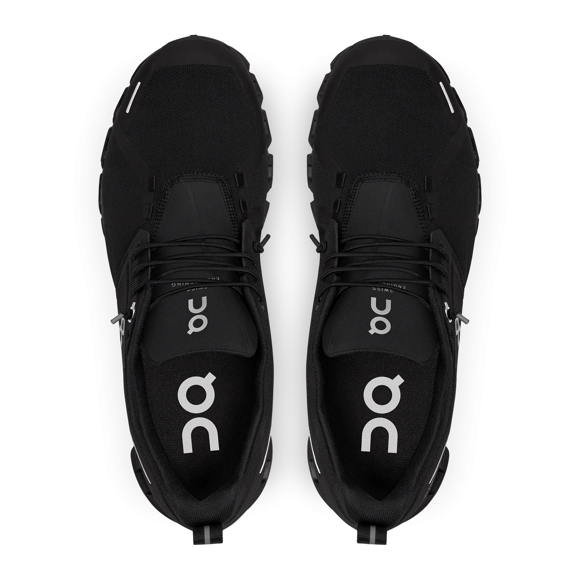 On Running Men's Cloud 5 Waterproof Shoe in All Black