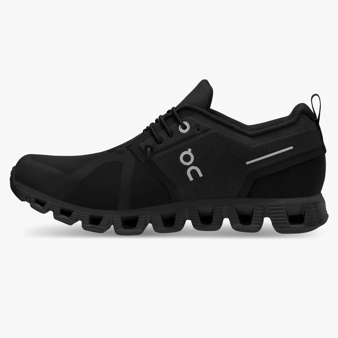 On Women's Cloud 5 Waterproof Running Shoes All Black