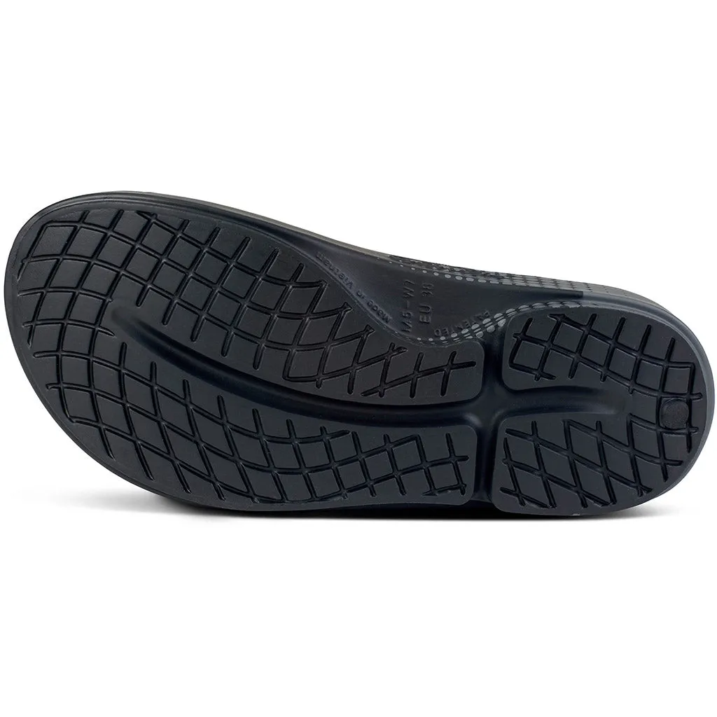 OOFOS Women's OOahh Sport Slide - Black Matrix