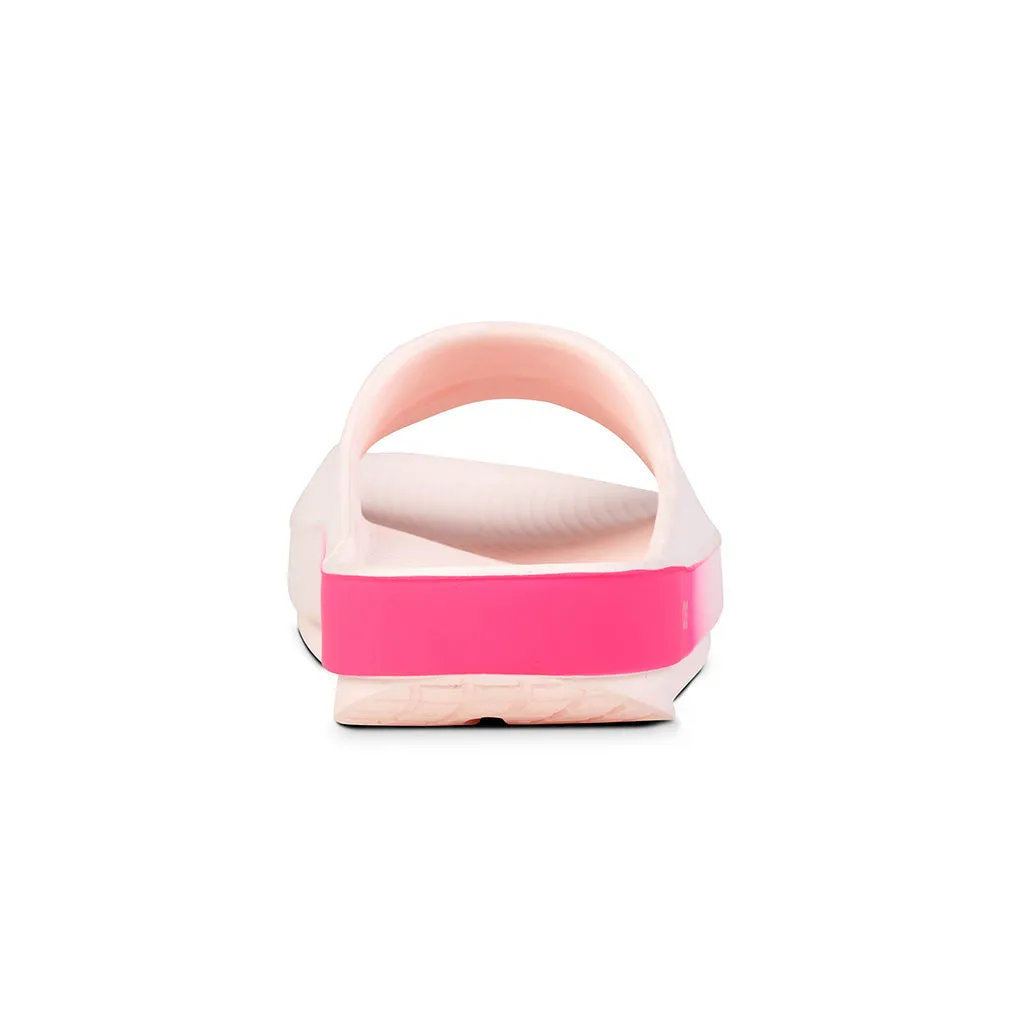 OOFOS Women's OOahh Sport Slide - Blush Fade