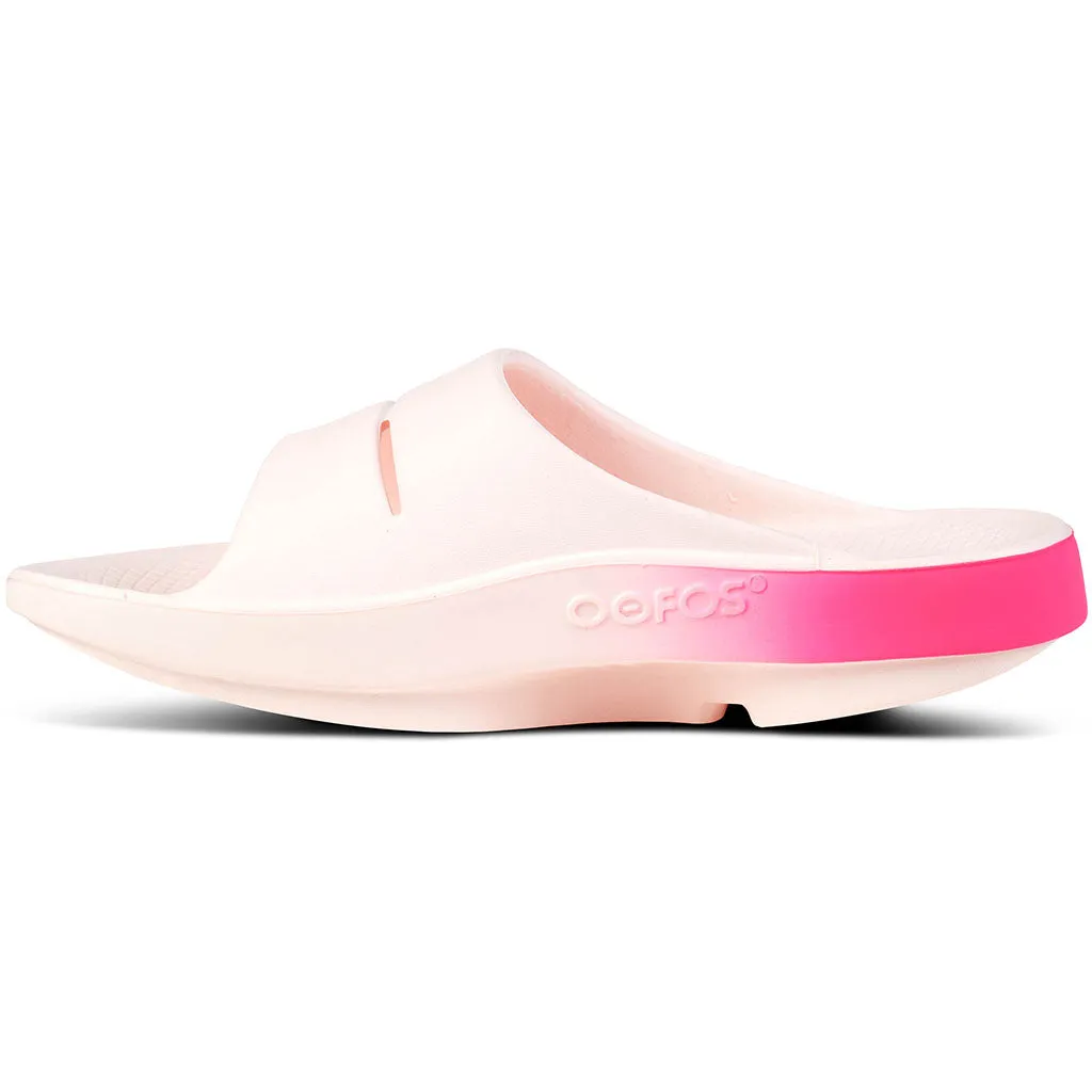 OOFOS Women's OOahh Sport Slide - Blush Fade