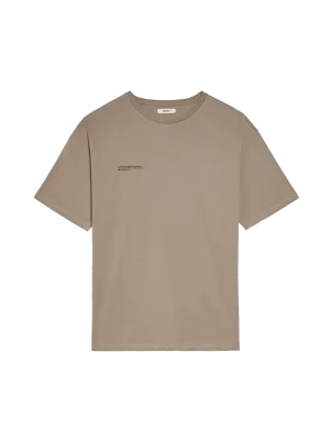 Organic Cotton Lightweight Skater T-shirt—taupe