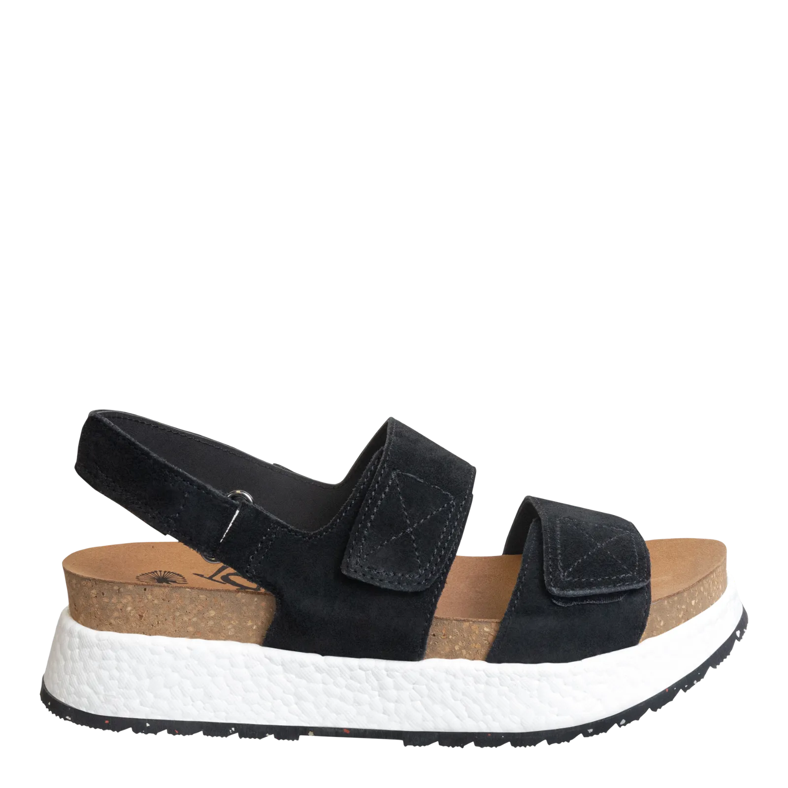 OTBT - WANDERING in BLACK Platform Sandals