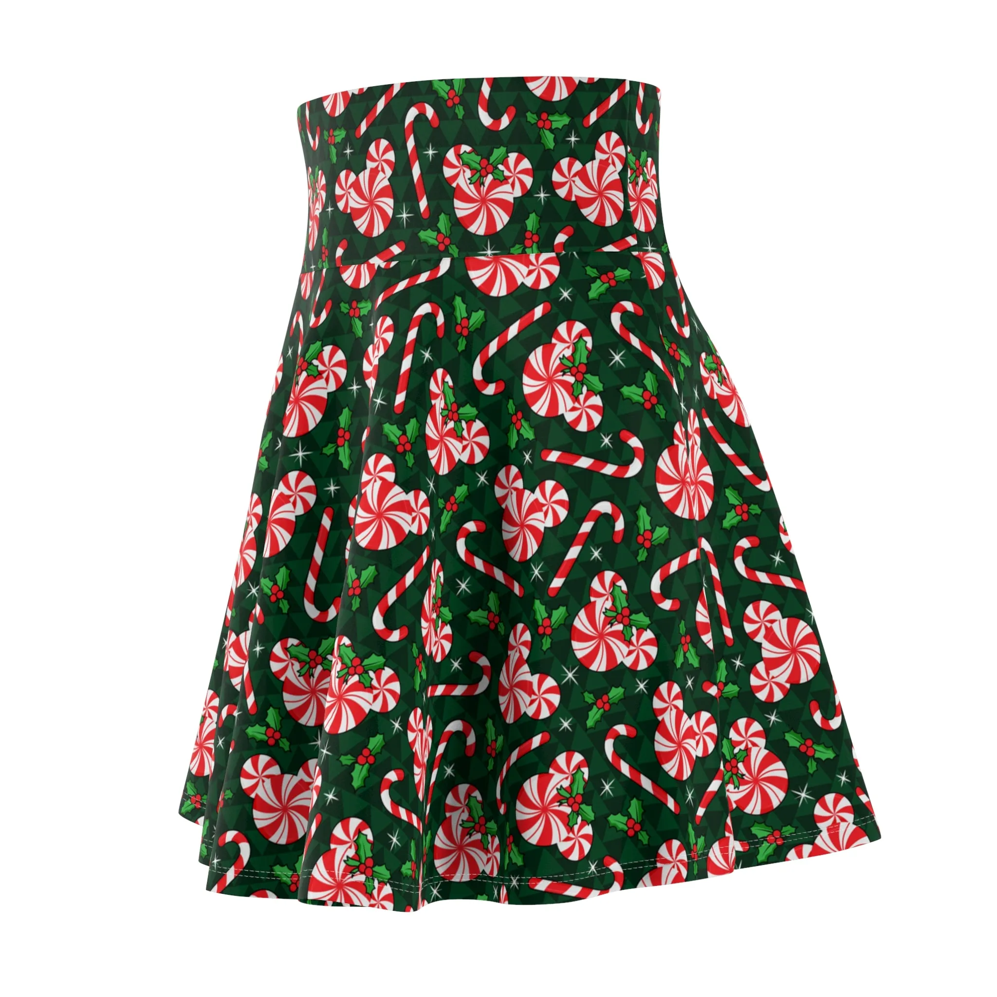 Peppermint Candy Women's Skater Skirt