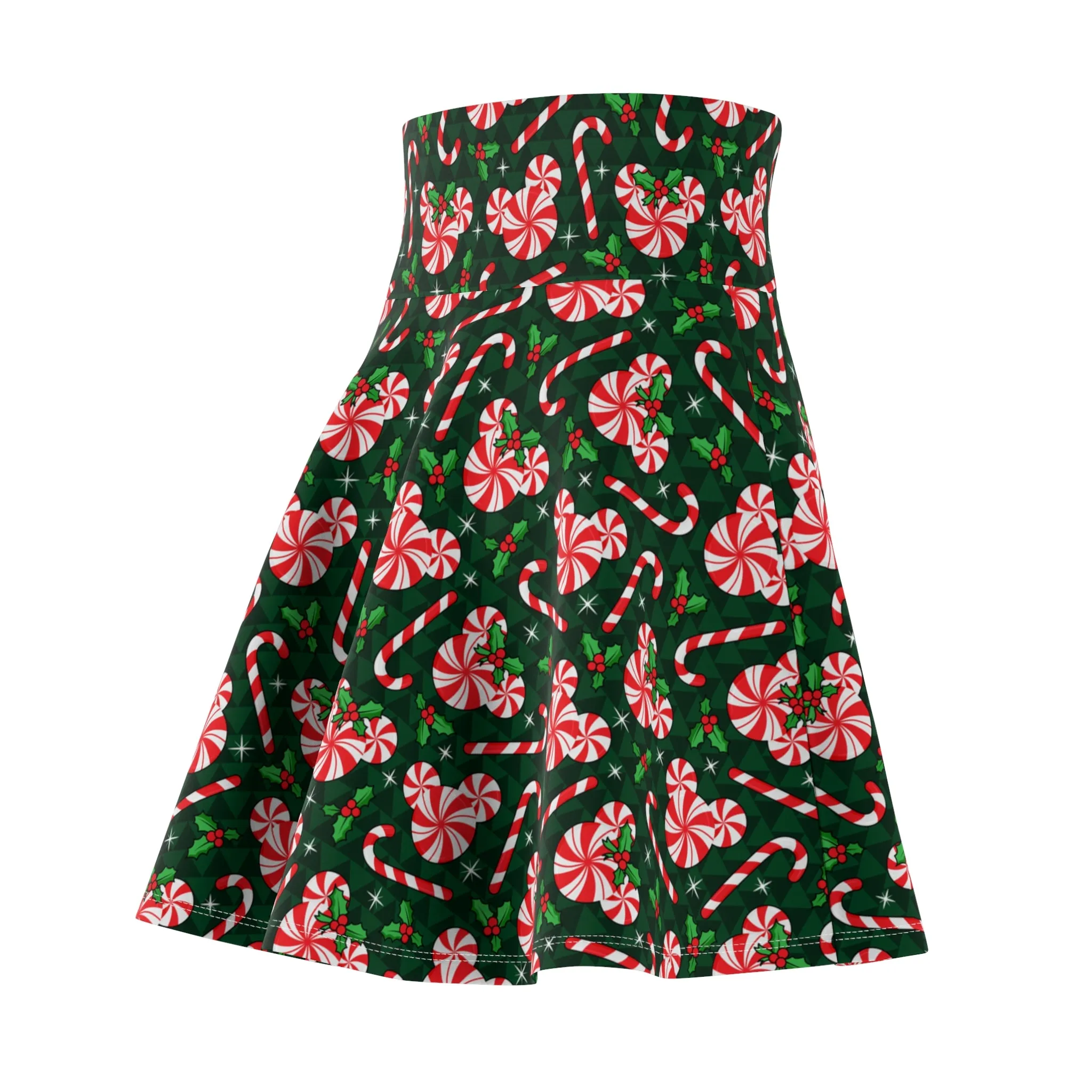 Peppermint Candy Women's Skater Skirt