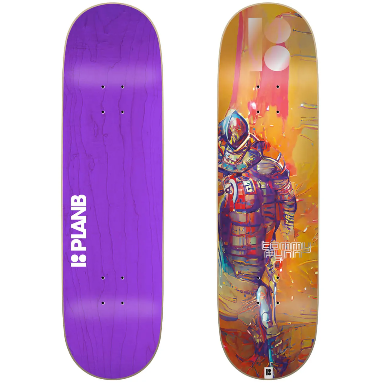 Plan B Spaced Flynn Skateboard Deck