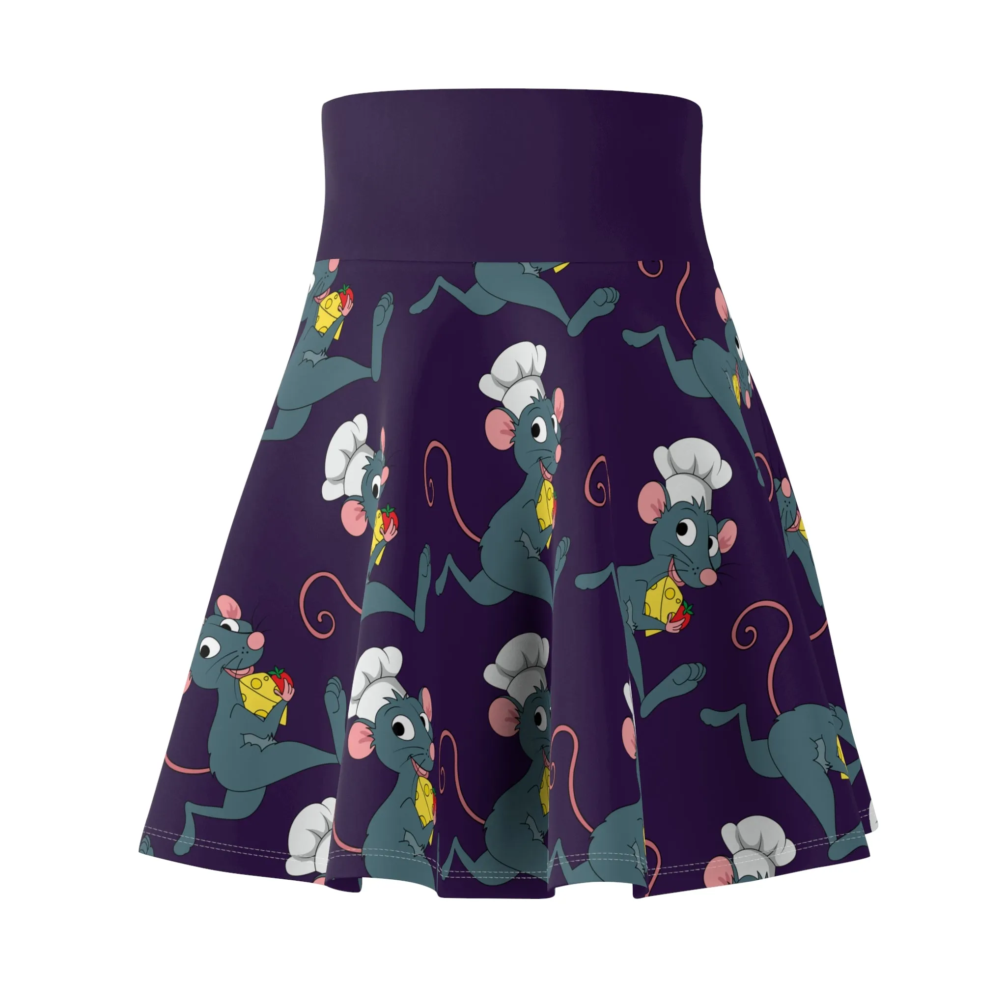 Ratatouille Wine And Dine Race Women's Skater Skirt