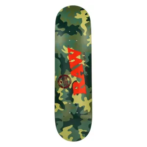 RAW - Skateboard Deck - RAW Black / Camo