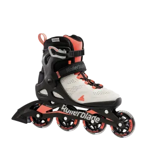 Rollerblade Macroblade 80 W - Glacier Grey/Coral