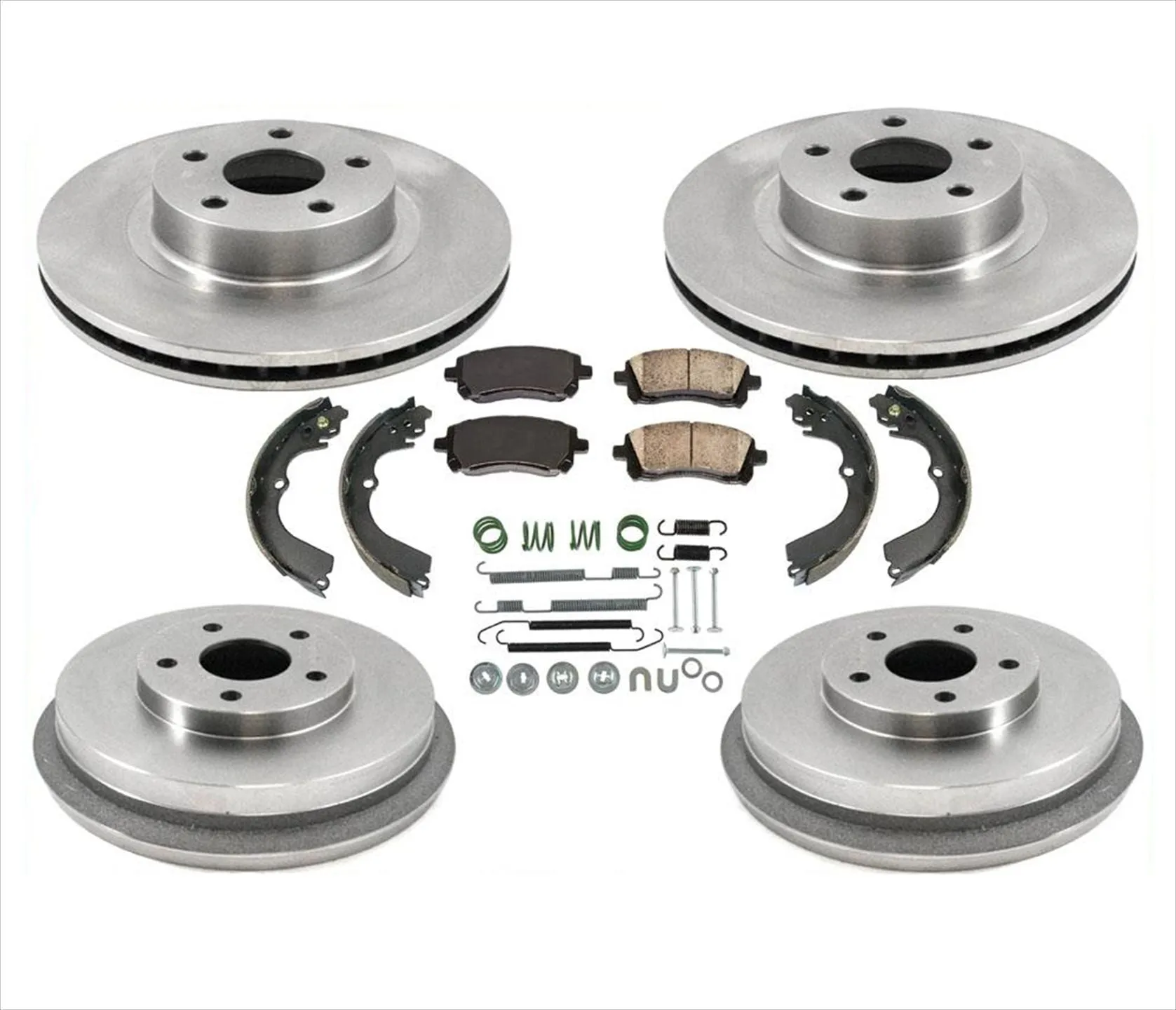 Rotors Brake Pads Drums Shoes & Springs fits for Subaru Forester with ABS 98-02