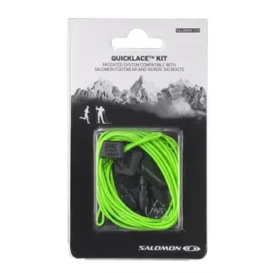 Salomon Quicklace Green Relacing Kit - 2mm wide