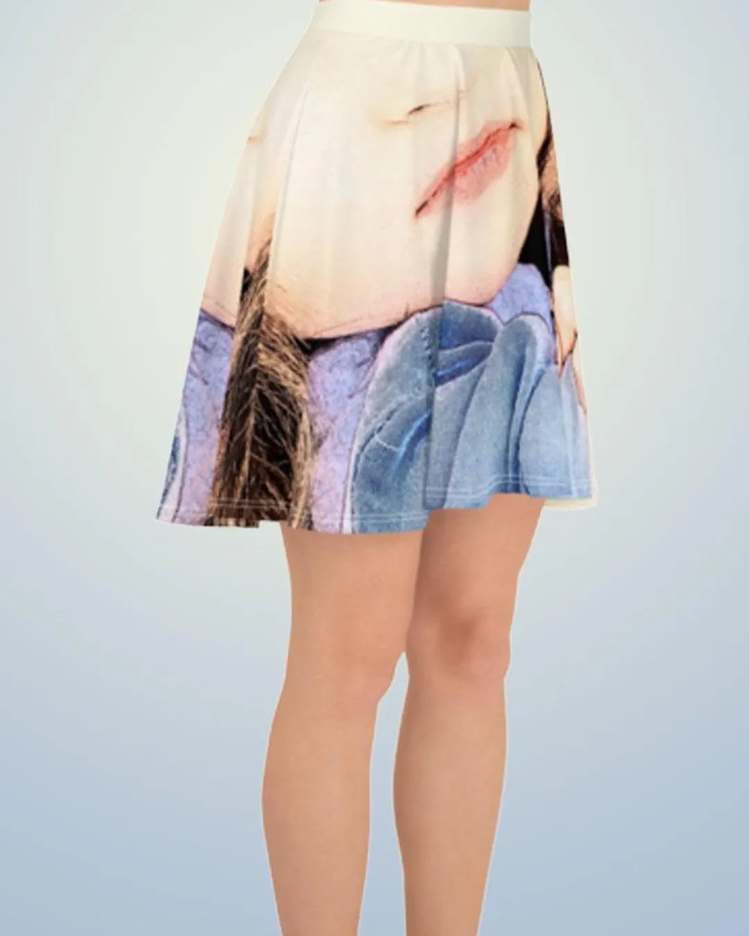 Since Day One Graphic Skater Skirt