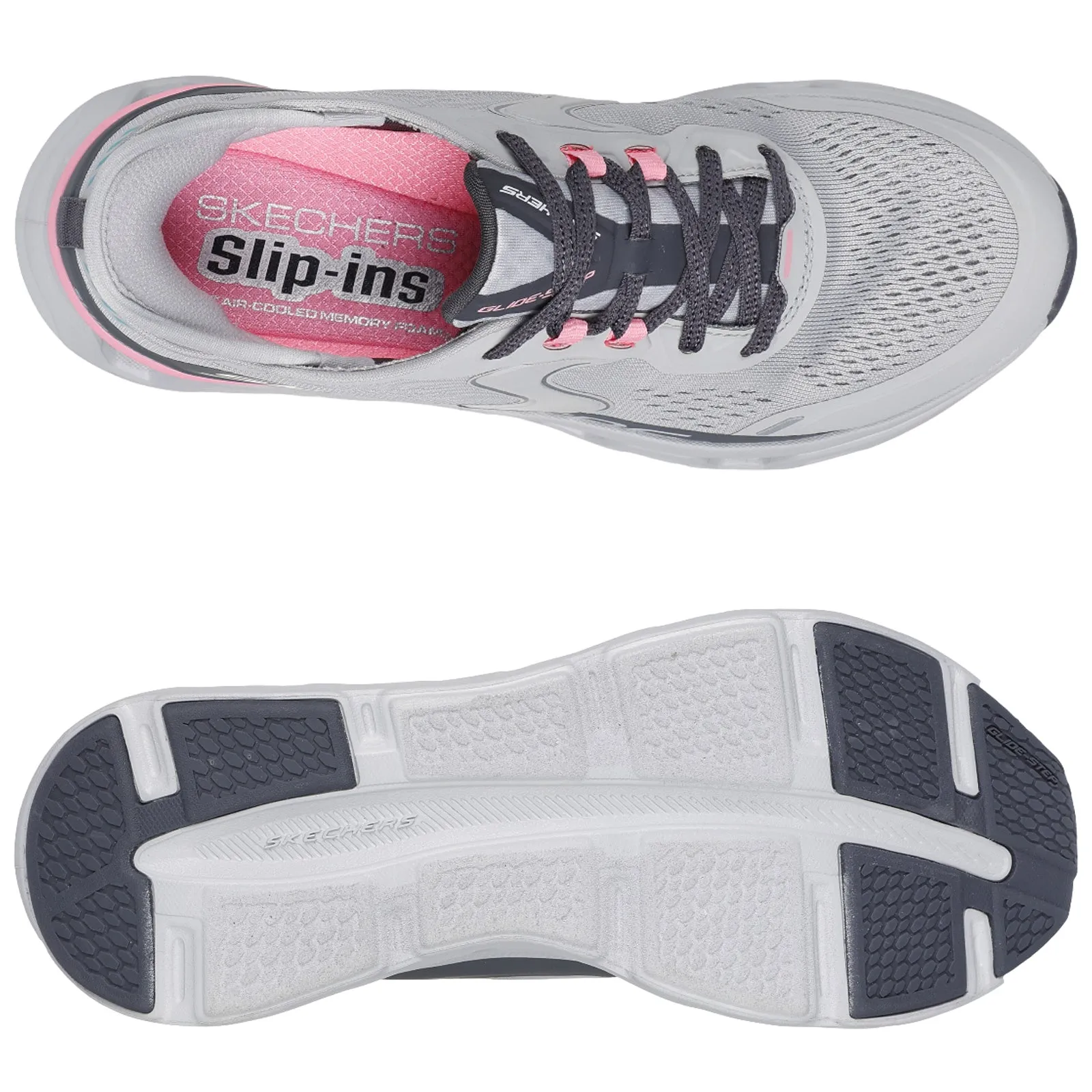 Skechers Ladies Glide-Step Atlus Slip-Ins Trainers