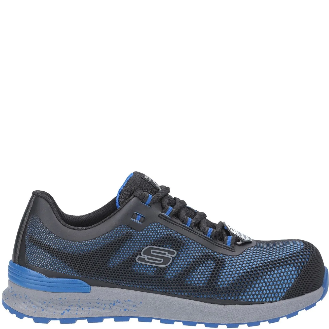 Skechers Workwear Bulklin Lace Up Safety Shoe SB Blue