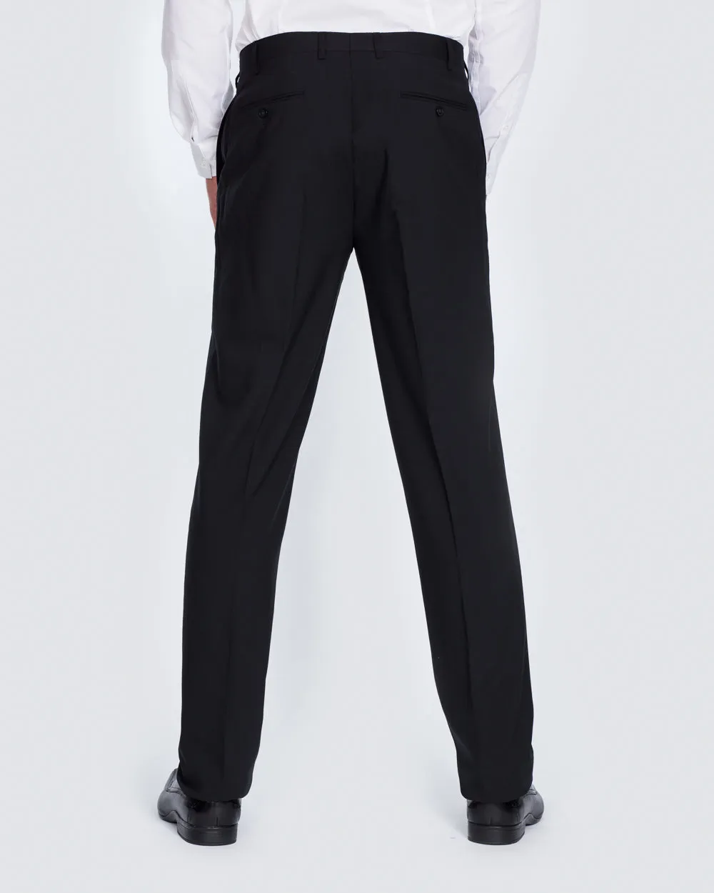 Skopes Regular Fit Wool Tall Suit (black)