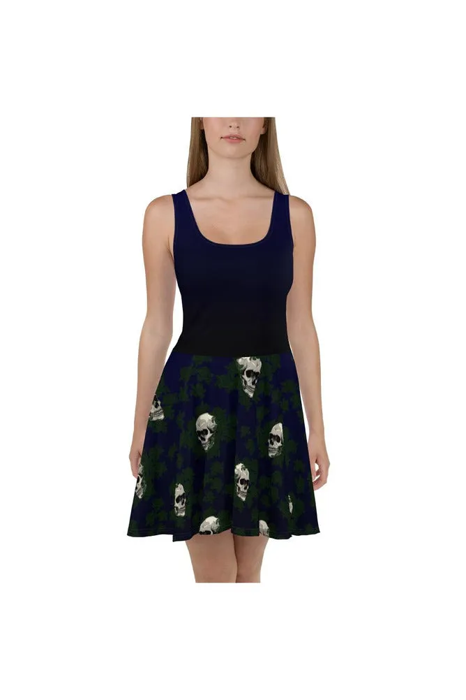 Skull & Roses Skater Dress