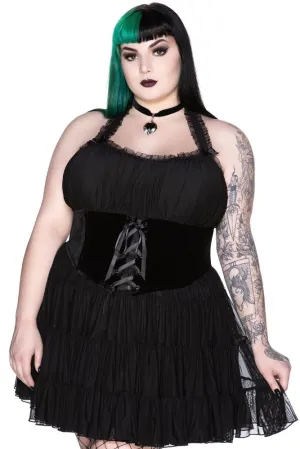 Skye Scraper Burlesque Dress [PLUS] - Resurrect