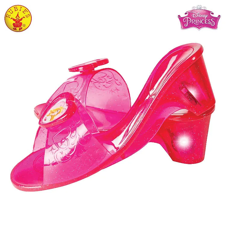 SLEEPING BEAUTY LIGHT UP JELLY SHOES, CHILD