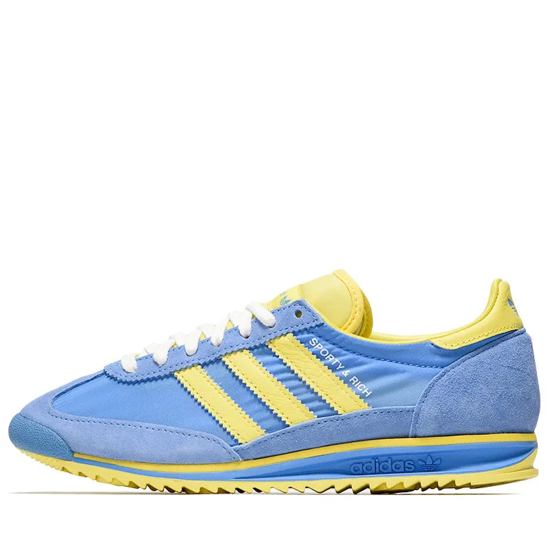 Sporty & Rich x Adidas SL72 - Real Blue/Light Yellow