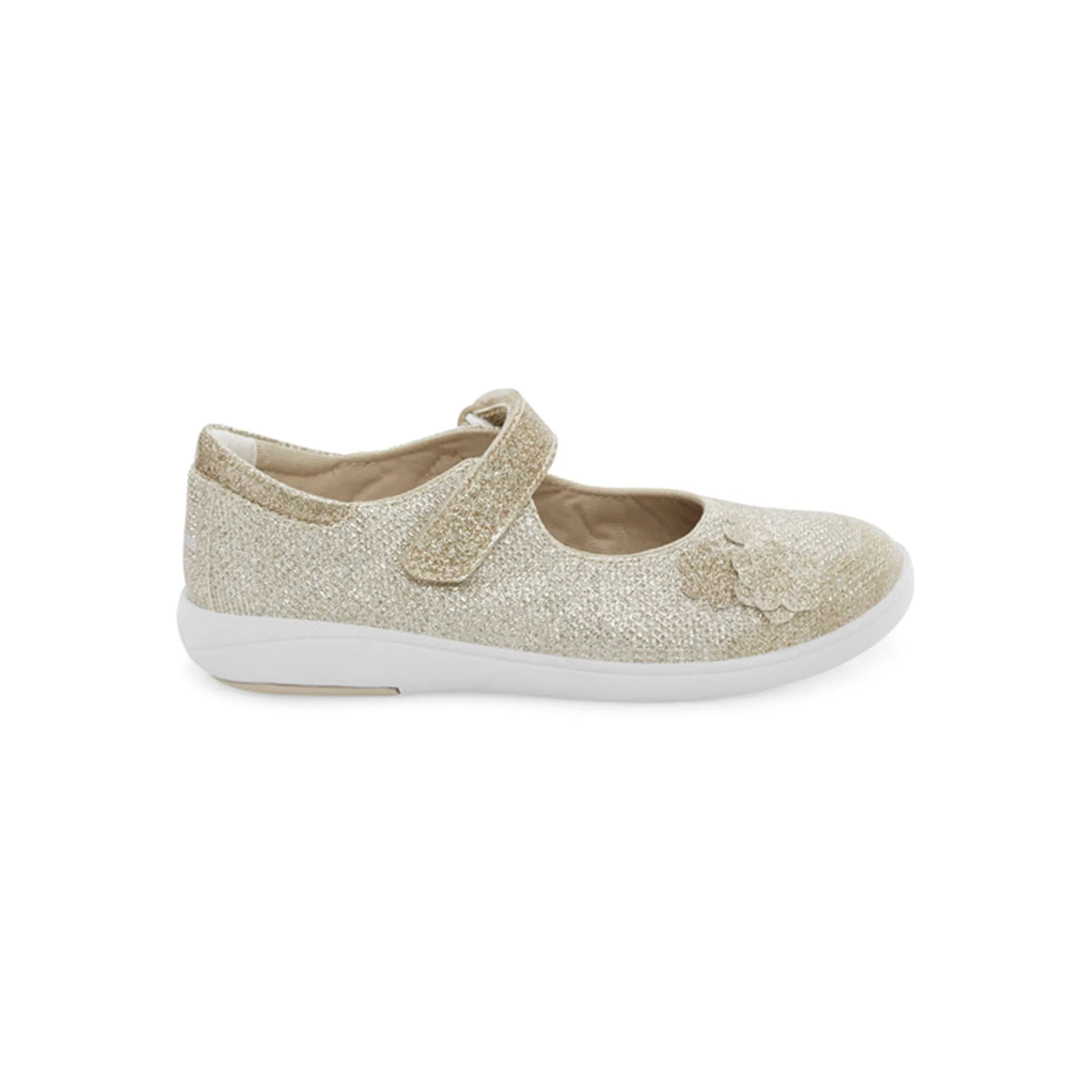 SR Holly Mary Jane Sparkle Sneaker - Champagne