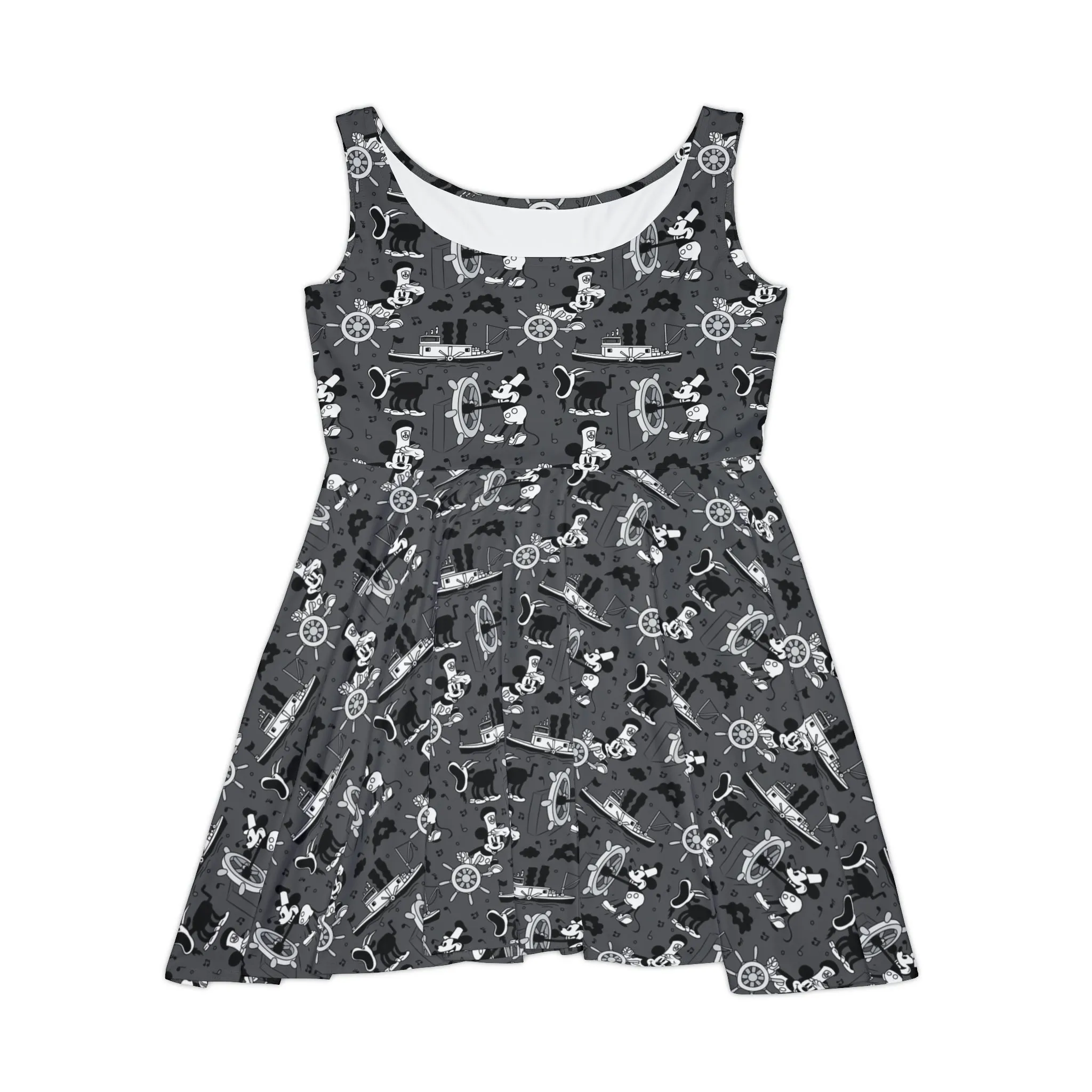 Steamboat Mickey Women's Skater Dress