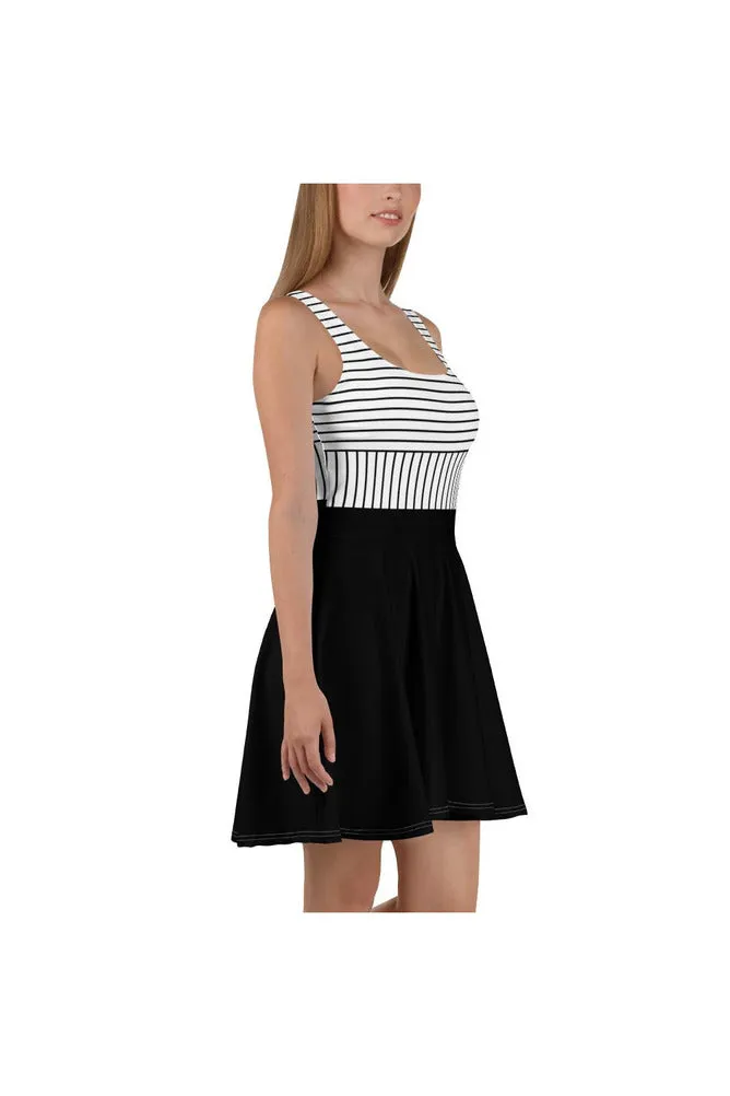 Stripe Strength Skater Dress