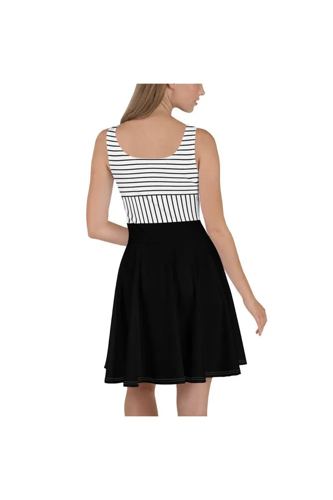 Stripe Strength Skater Dress