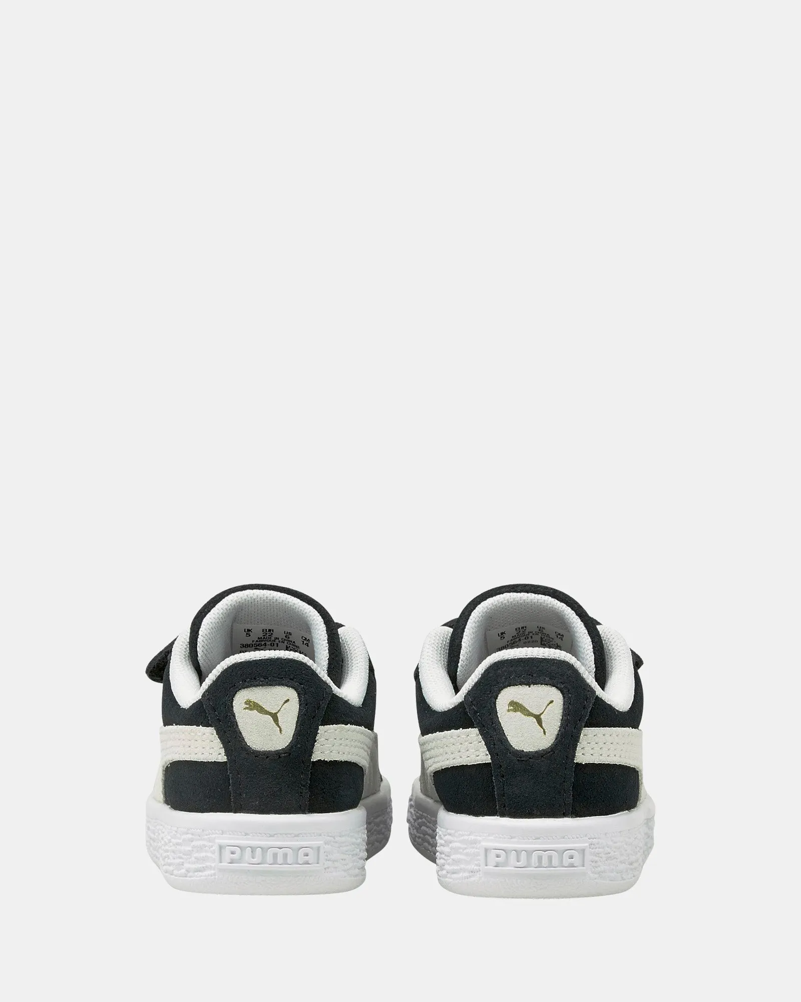 Suede Classic XXI Self-Fastening Infant Black/White